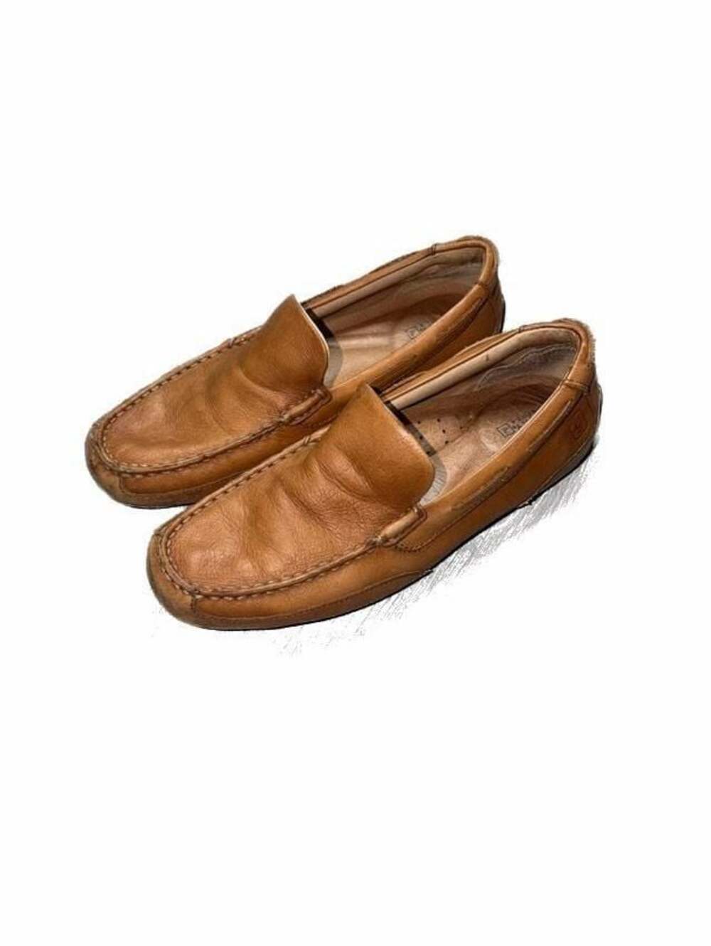 Sperry Men's Navigator Venetian Driving Loafers in Tan Leather Tan Leather